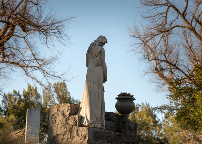 Cemetery-Statue